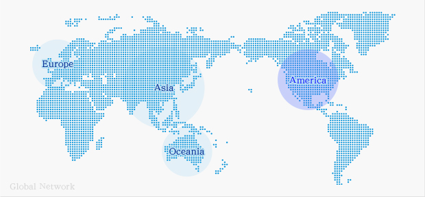 海外グループ企業地図/Global Network Map
